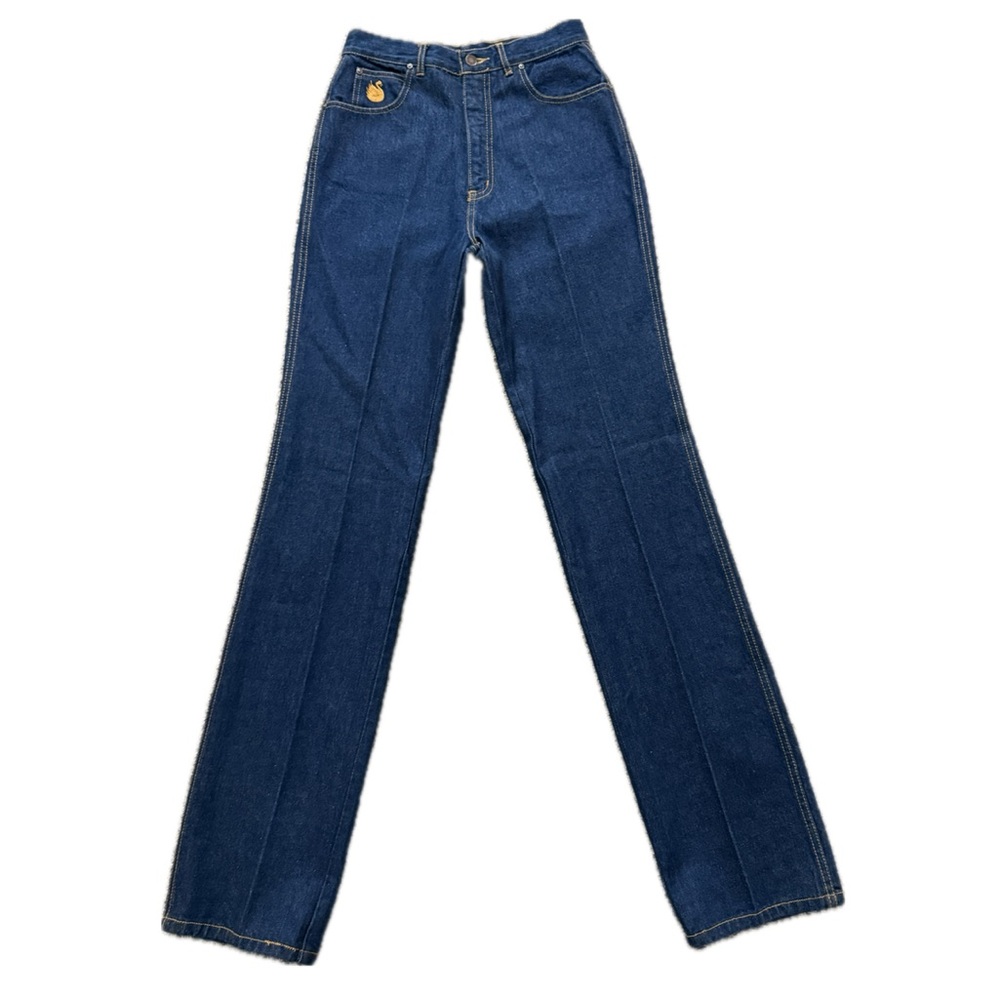 👖🛼 GLORIA‎ VANDERBILT Murjani Vintage 80s Dark Wash Jeans | High Rise Sz 12